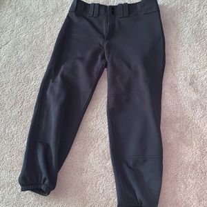 Black Mizuno Softball Pants